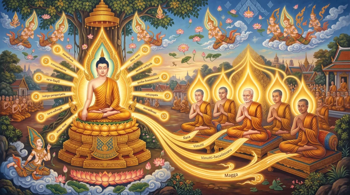 Les controverses sur les pouvoirs et sur les nobles : les pouvoirs du Tathāgata et ce que partagent les disciples