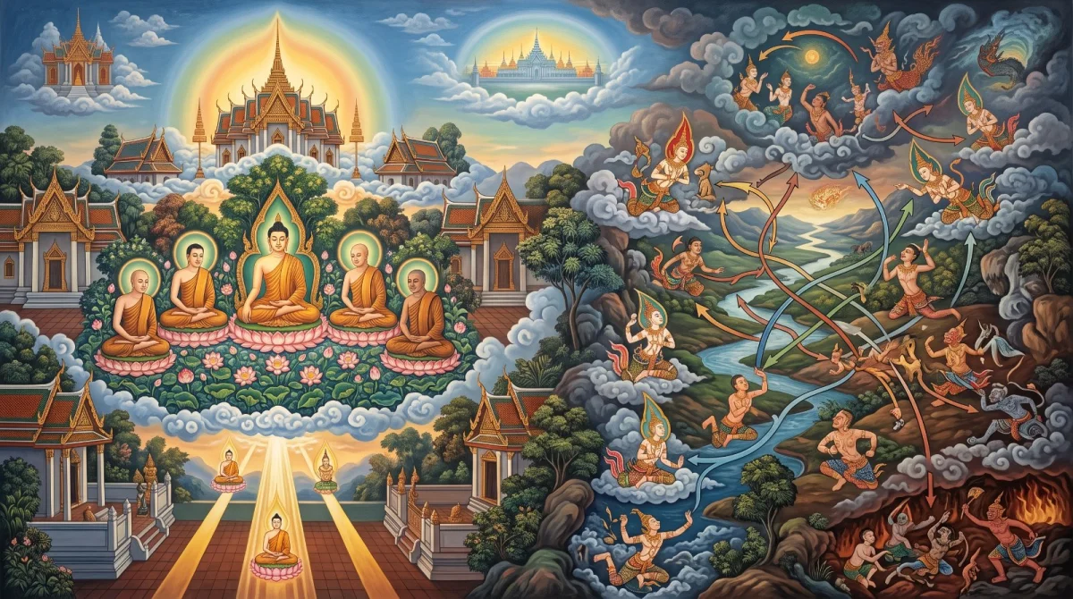 Paṭṭhāna : ce qui est fixé et ce qui ne l’est pas encore