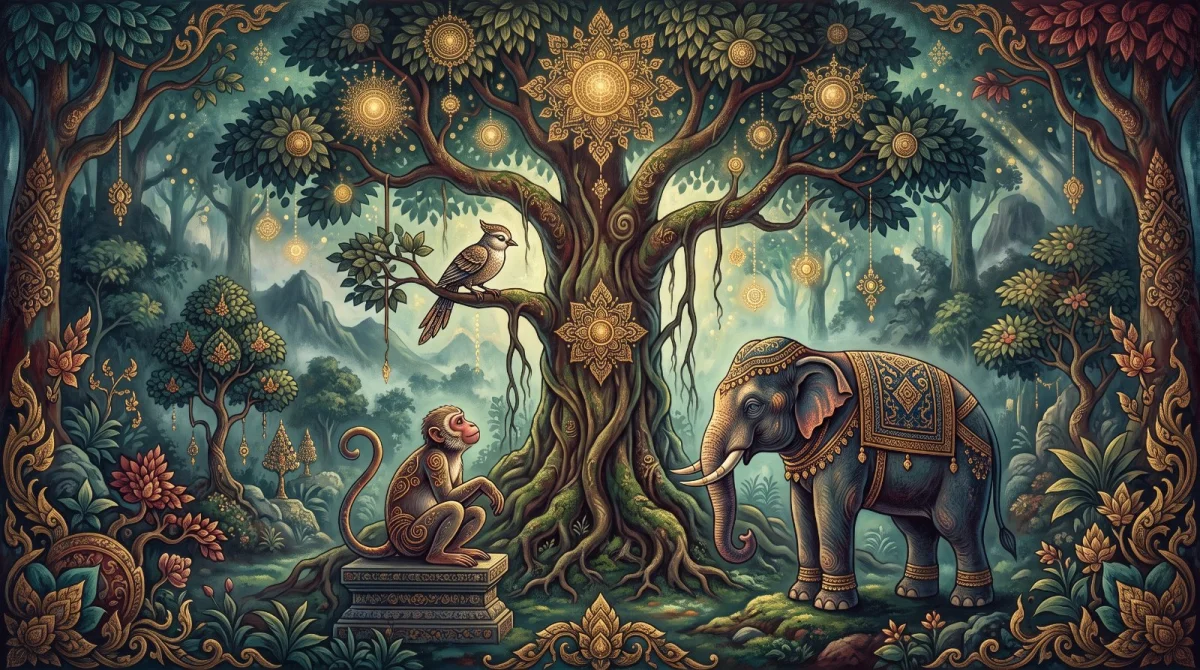 When They Were Birds, Monkeys and an Elephant: Apadānas of Those Once Born as Animals