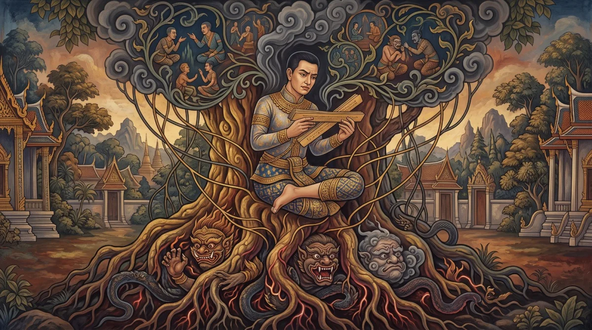 Paṭṭhāna: Hinter dem Festhalten an Ansichten stehen Wurzeln